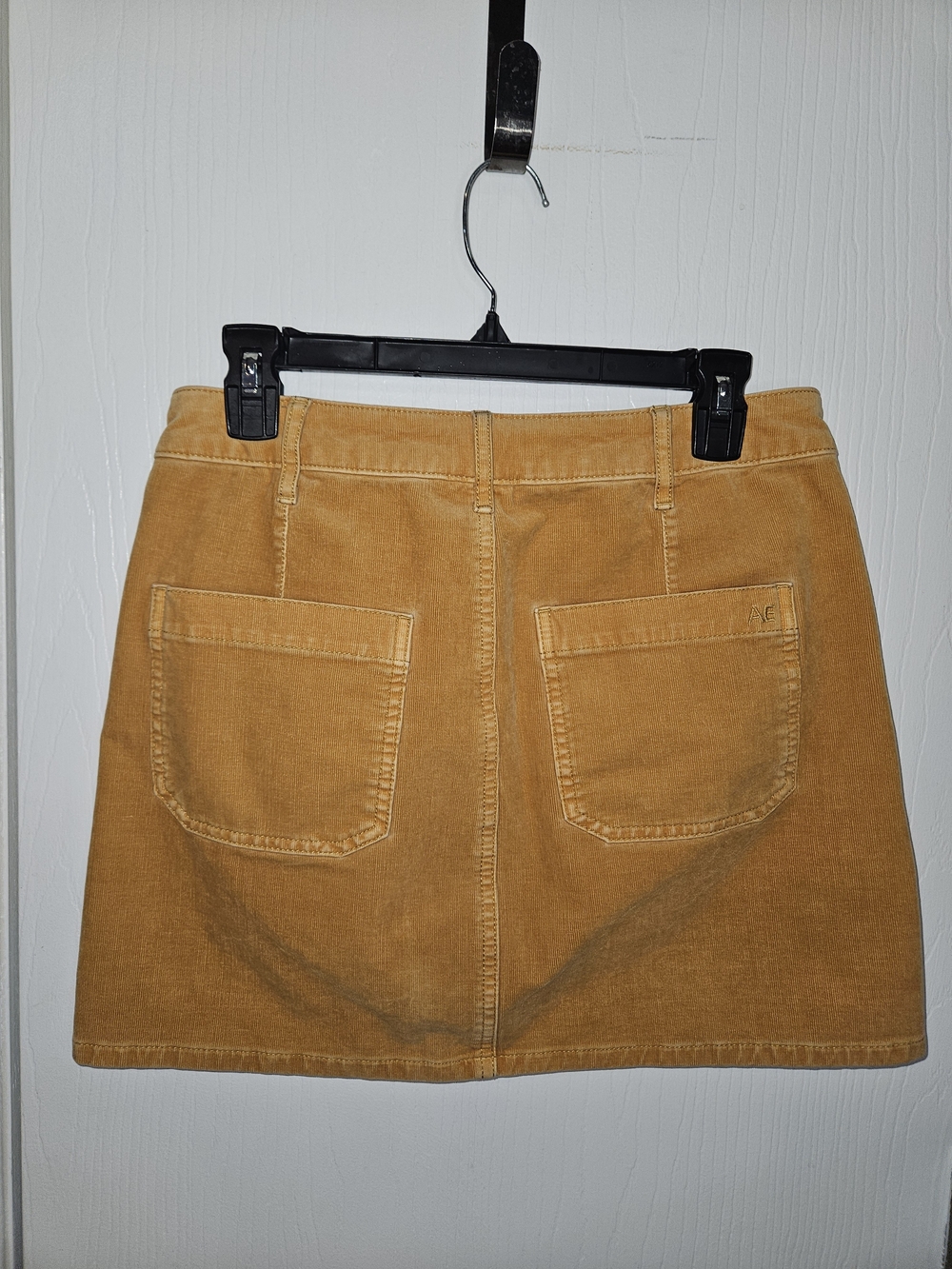 American Eagle Outfitters Corduroy Mini Skirt in Mustard Yellow - Picture 2 of 5
